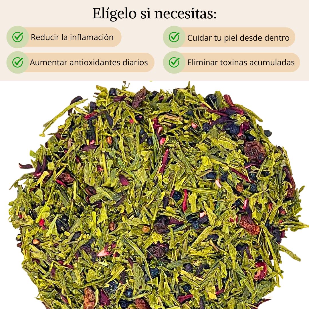 Té verde renovador