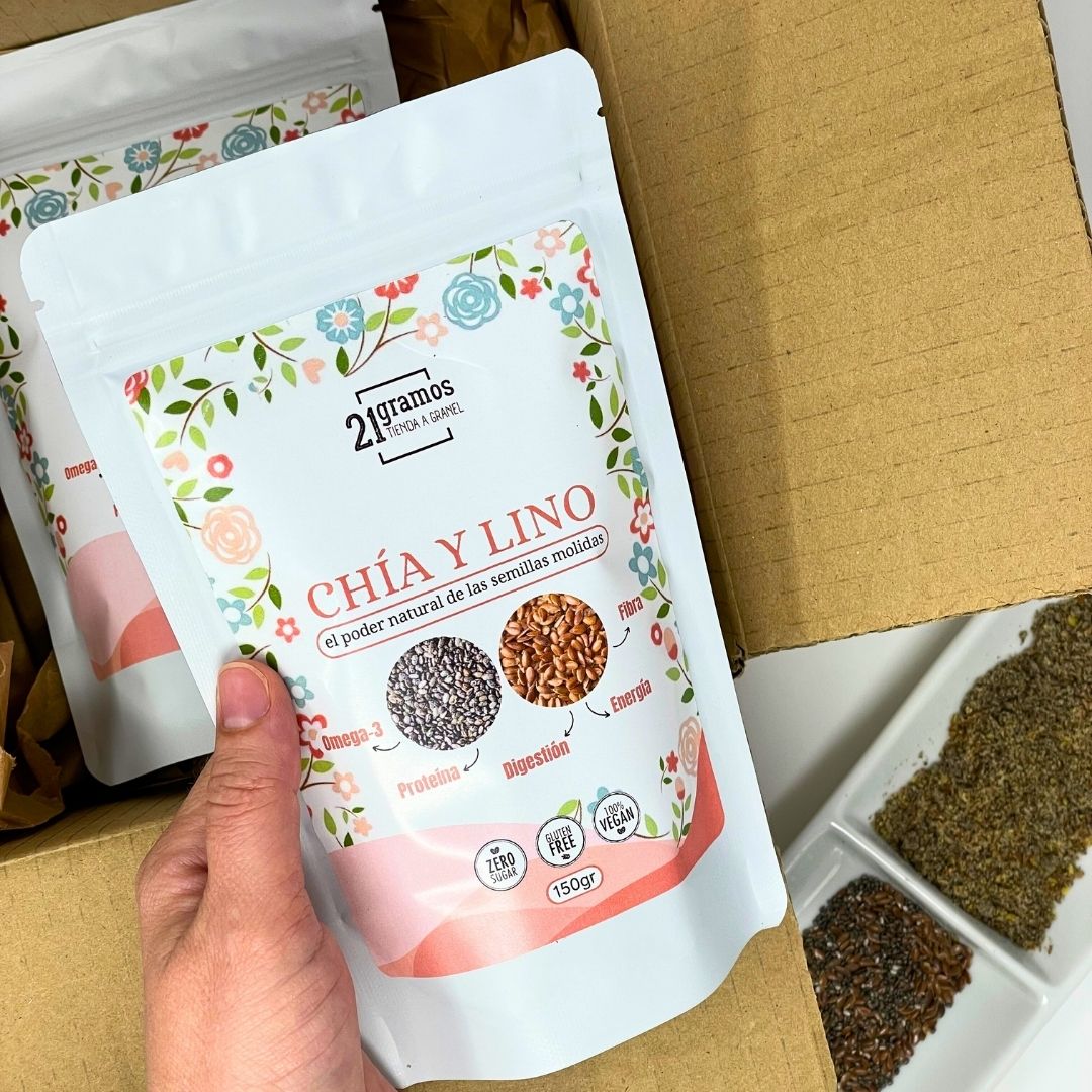 Semillas de Chía y Lino molidas