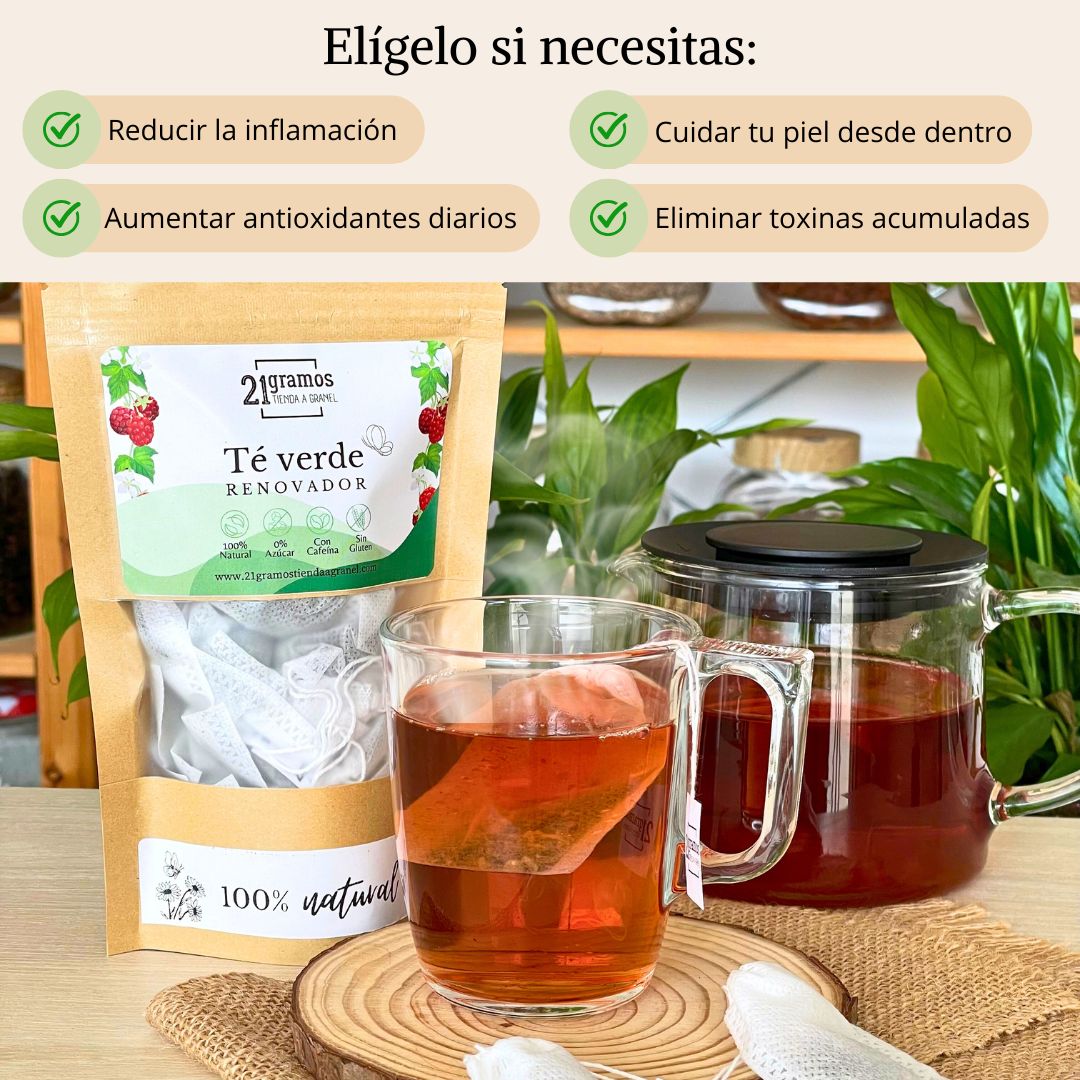 Té verde renovador