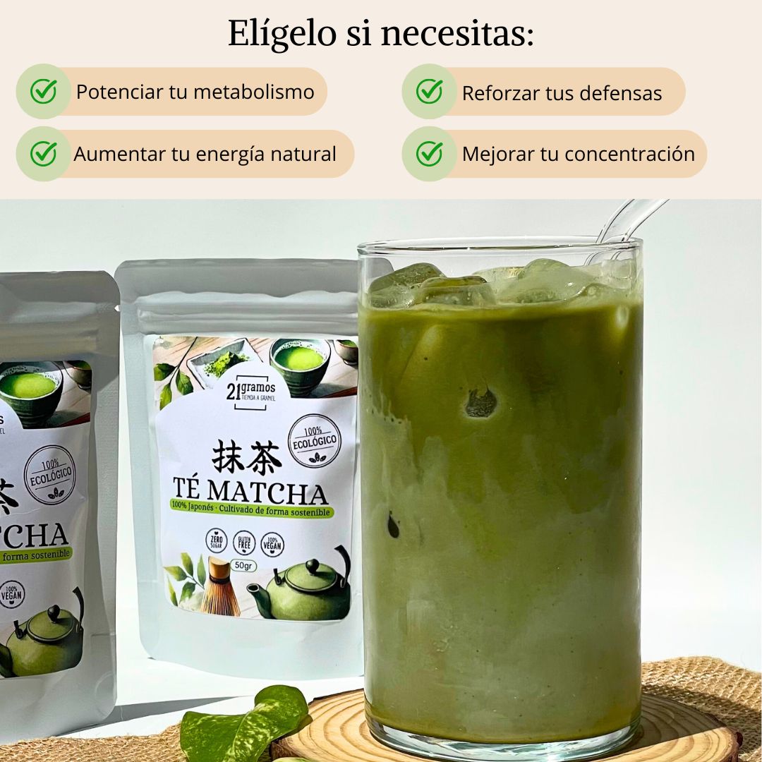 Té Matcha Ecológico 100% Japonés