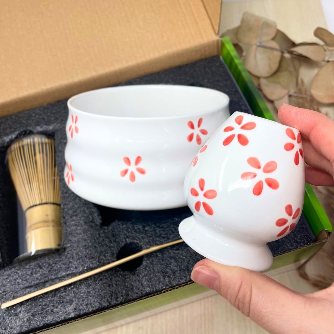 Set completo de té Matcha 4 piezas