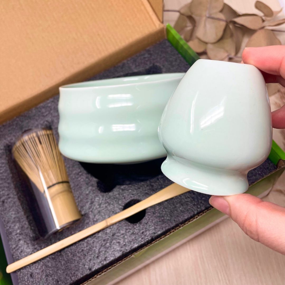 Set completo de té Matcha 4 piezas