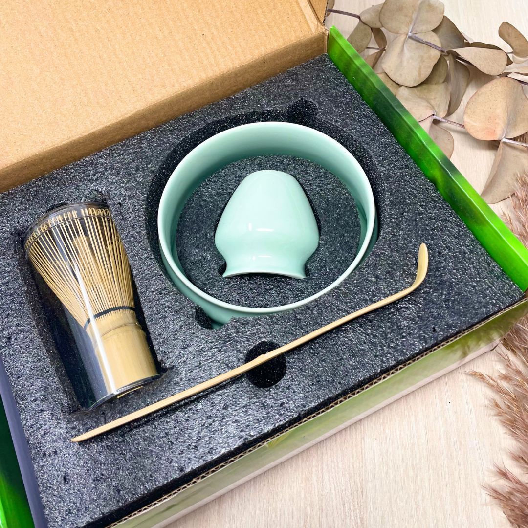 Set completo de té Matcha 4 piezas