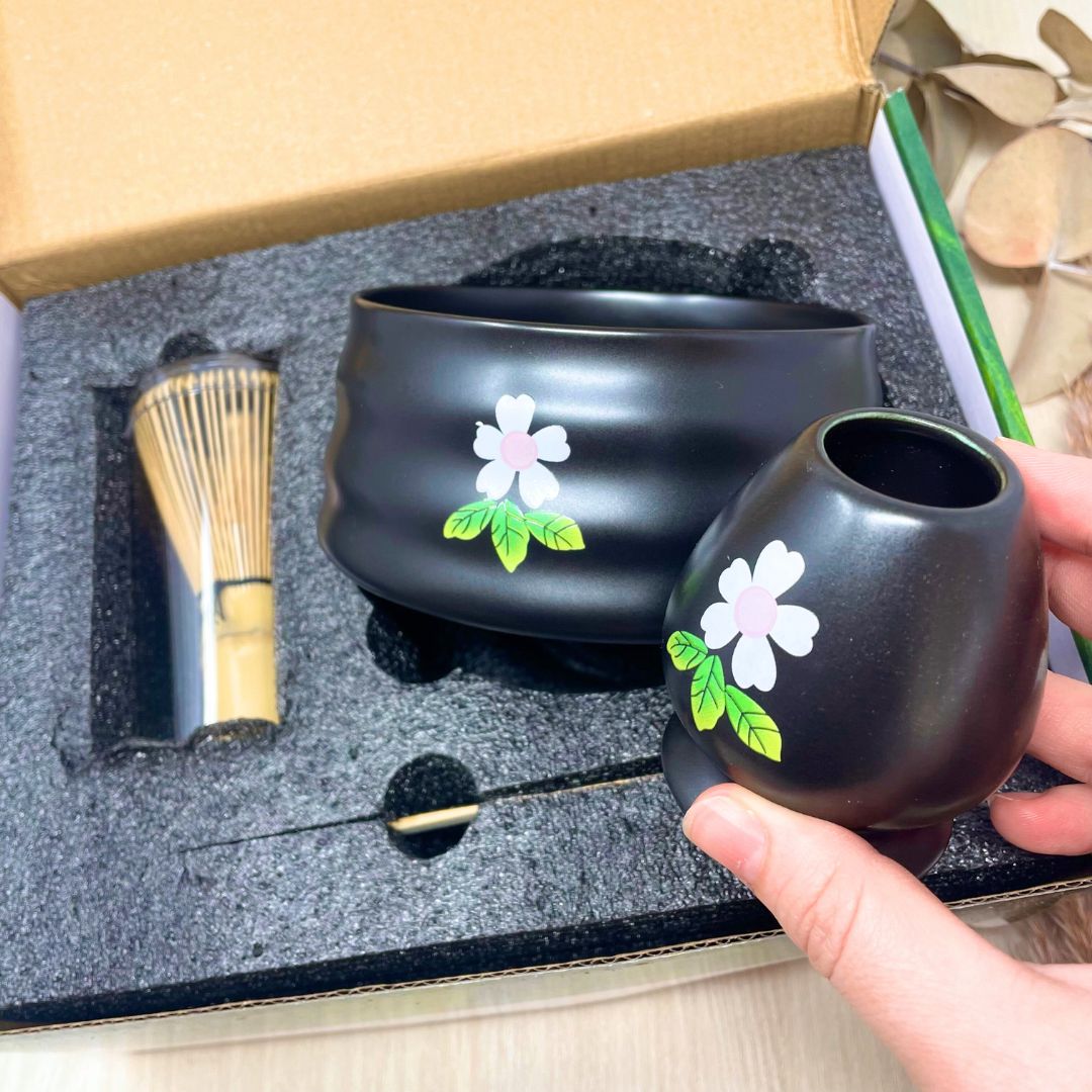 Set completo de té Matcha 4 piezas