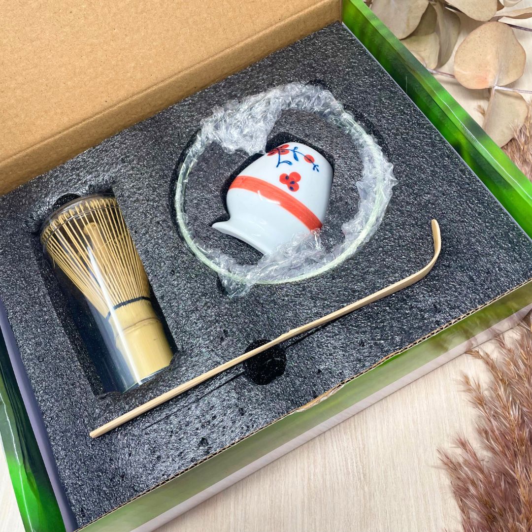 Set completo de té Matcha 4 piezas