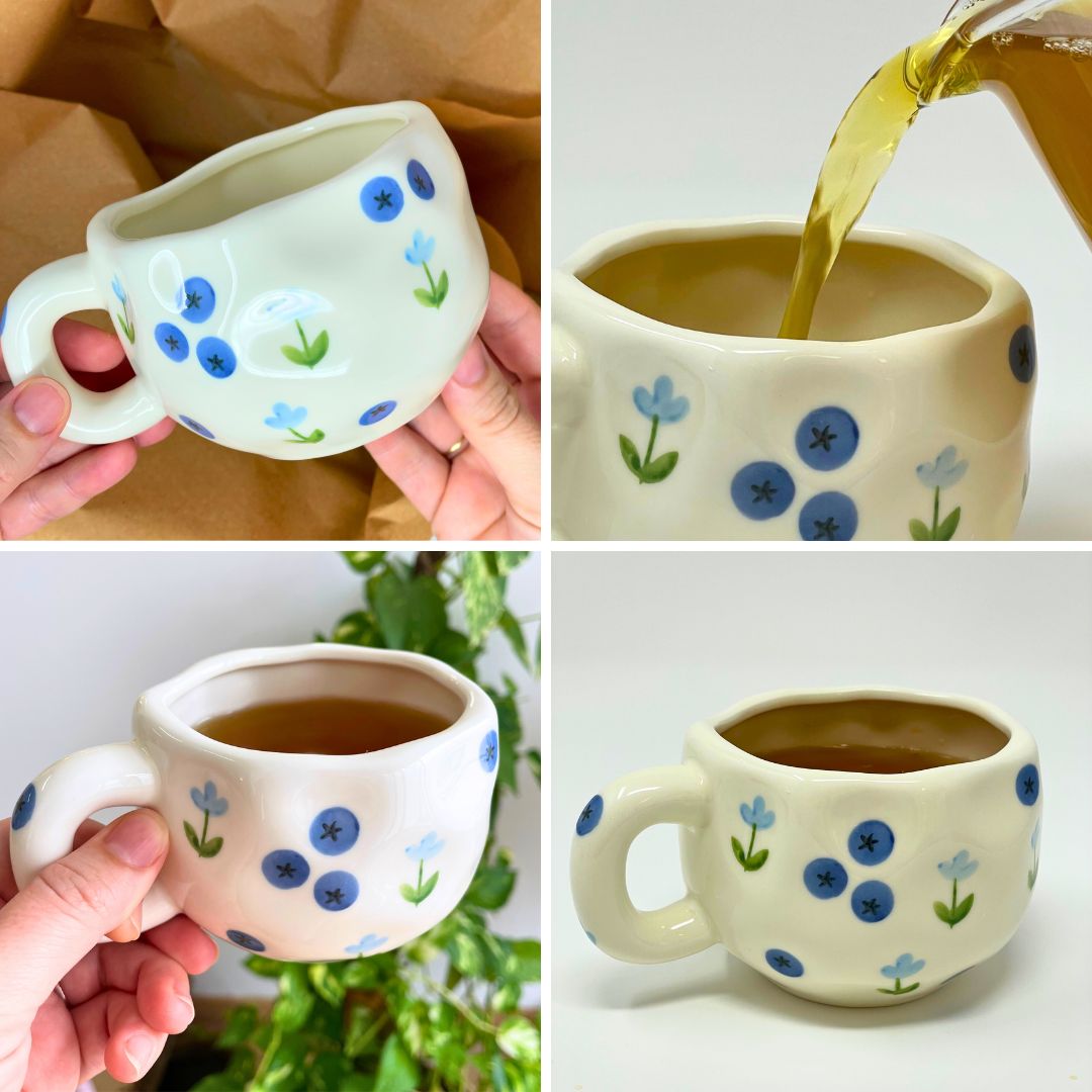 Taza de Cerámica Premium – Ideal para Infusiones y Tés