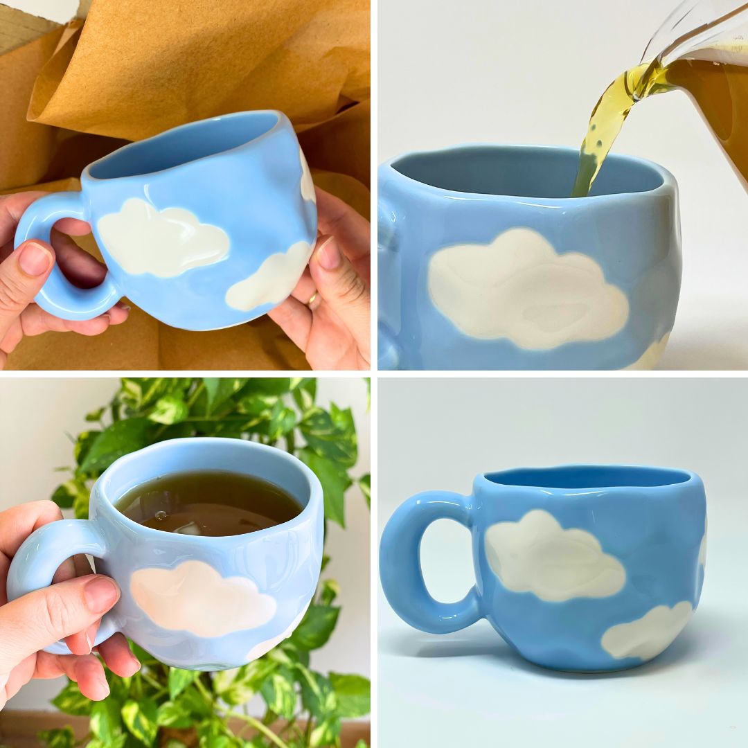 Taza de Cerámica Premium – Ideal para Infusiones y Tés