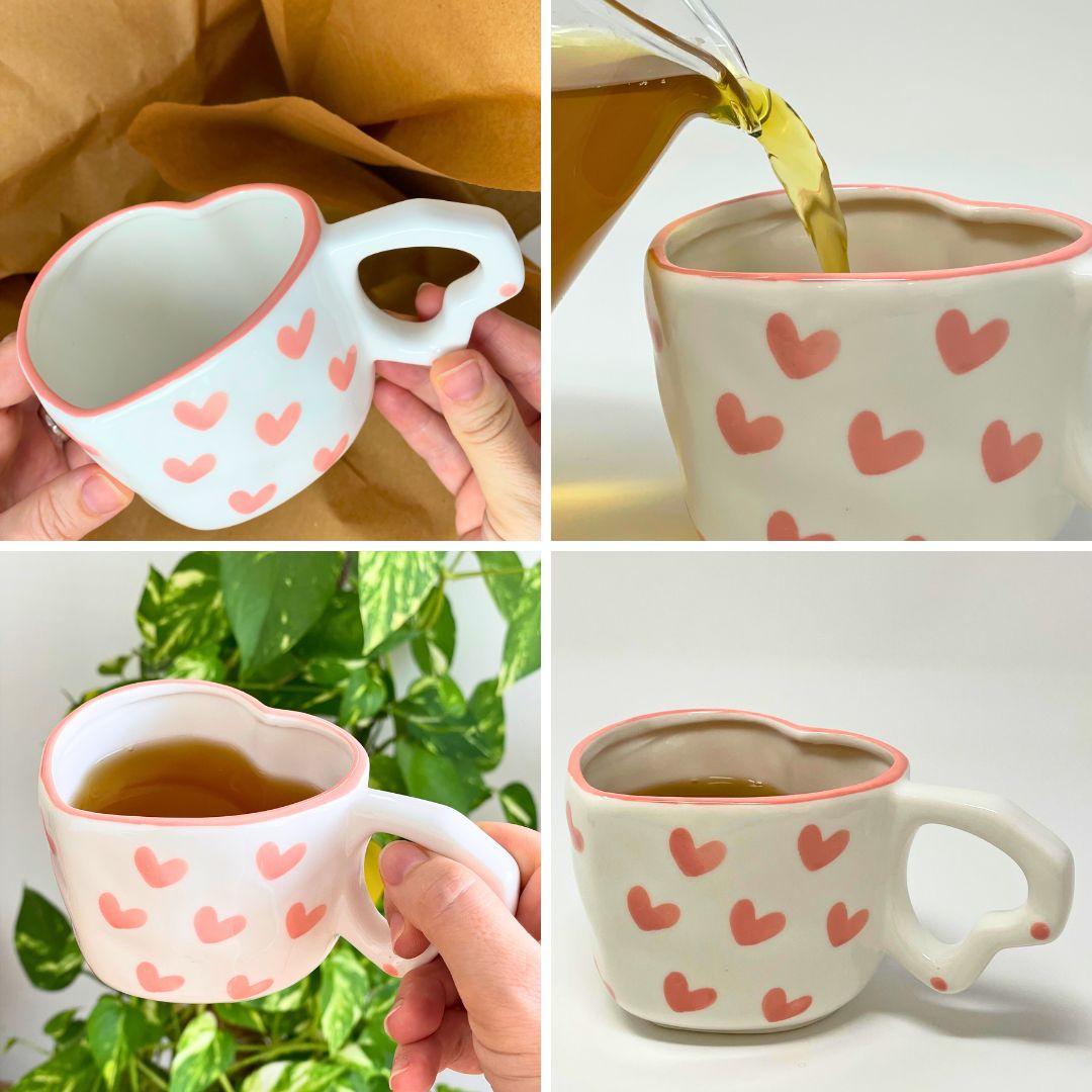 Taza de Cerámica Premium – Ideal para Infusiones y Tés