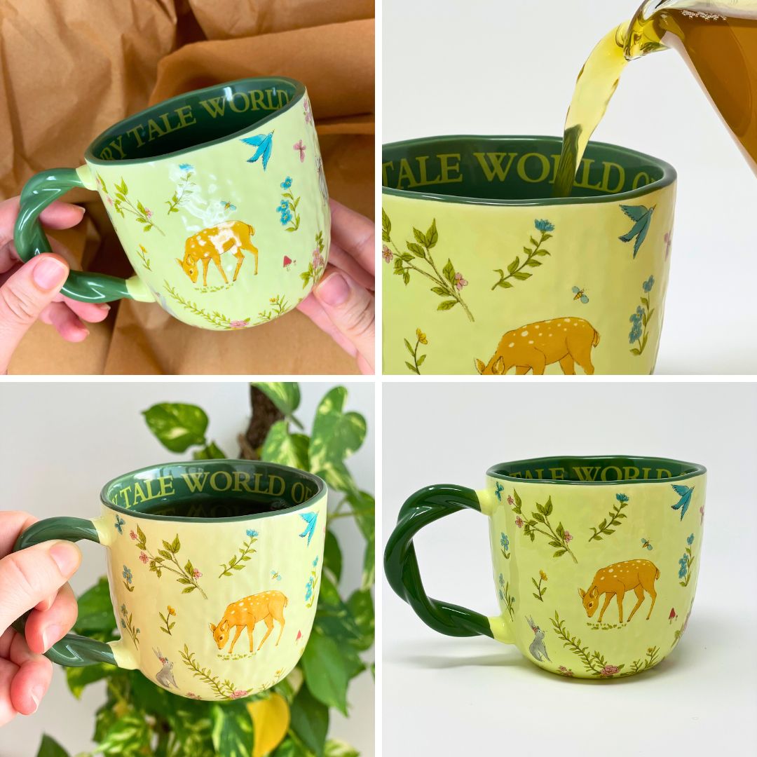 Taza de Cerámica Premium – Ideal para Infusiones y Tés