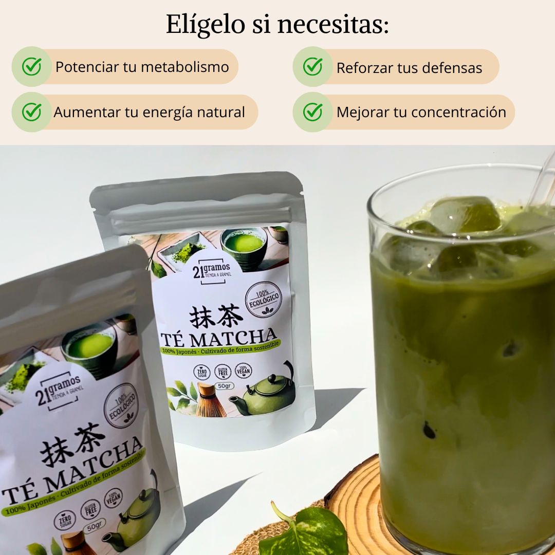 Té Matcha Ecológico 100% Japonés