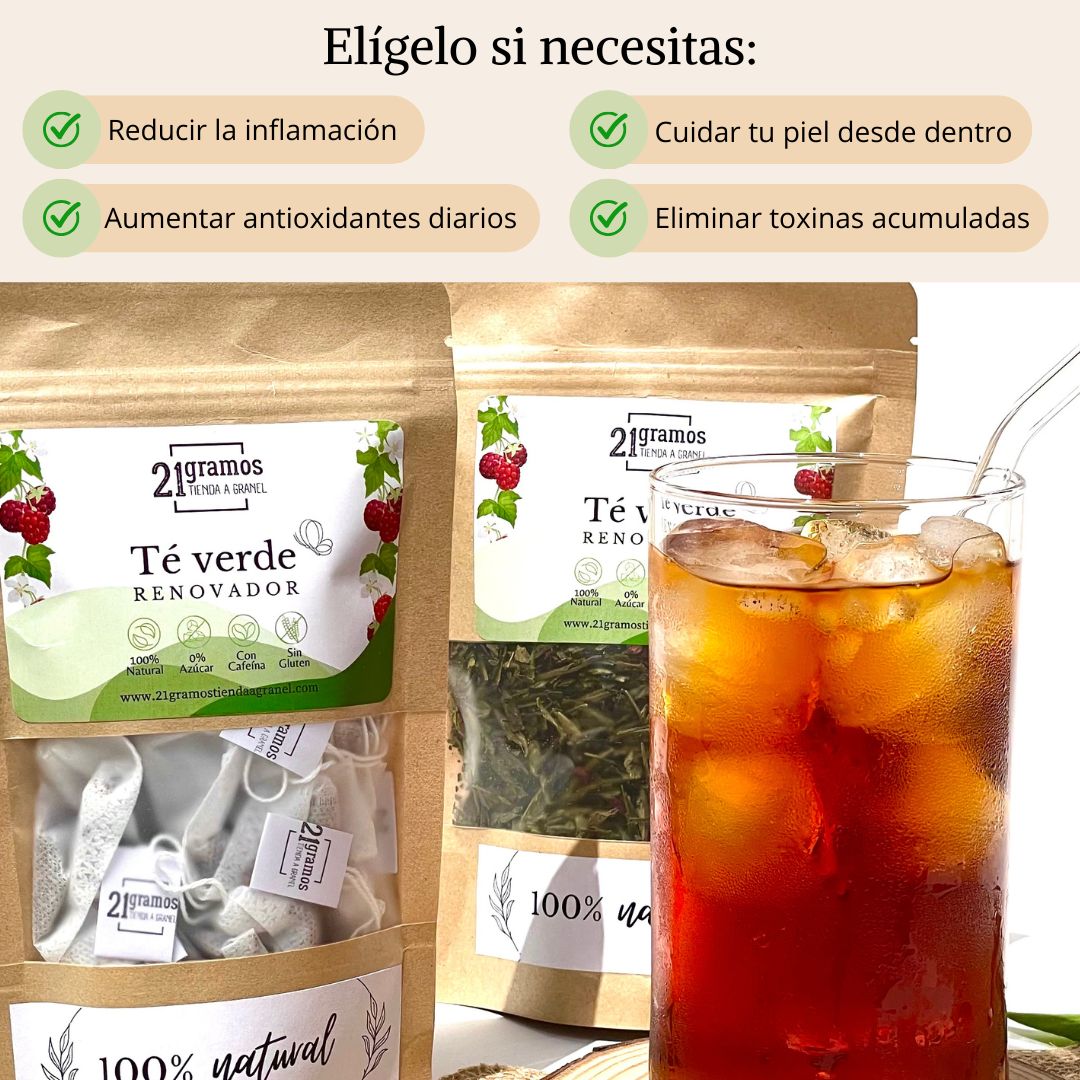 Té verde renovador