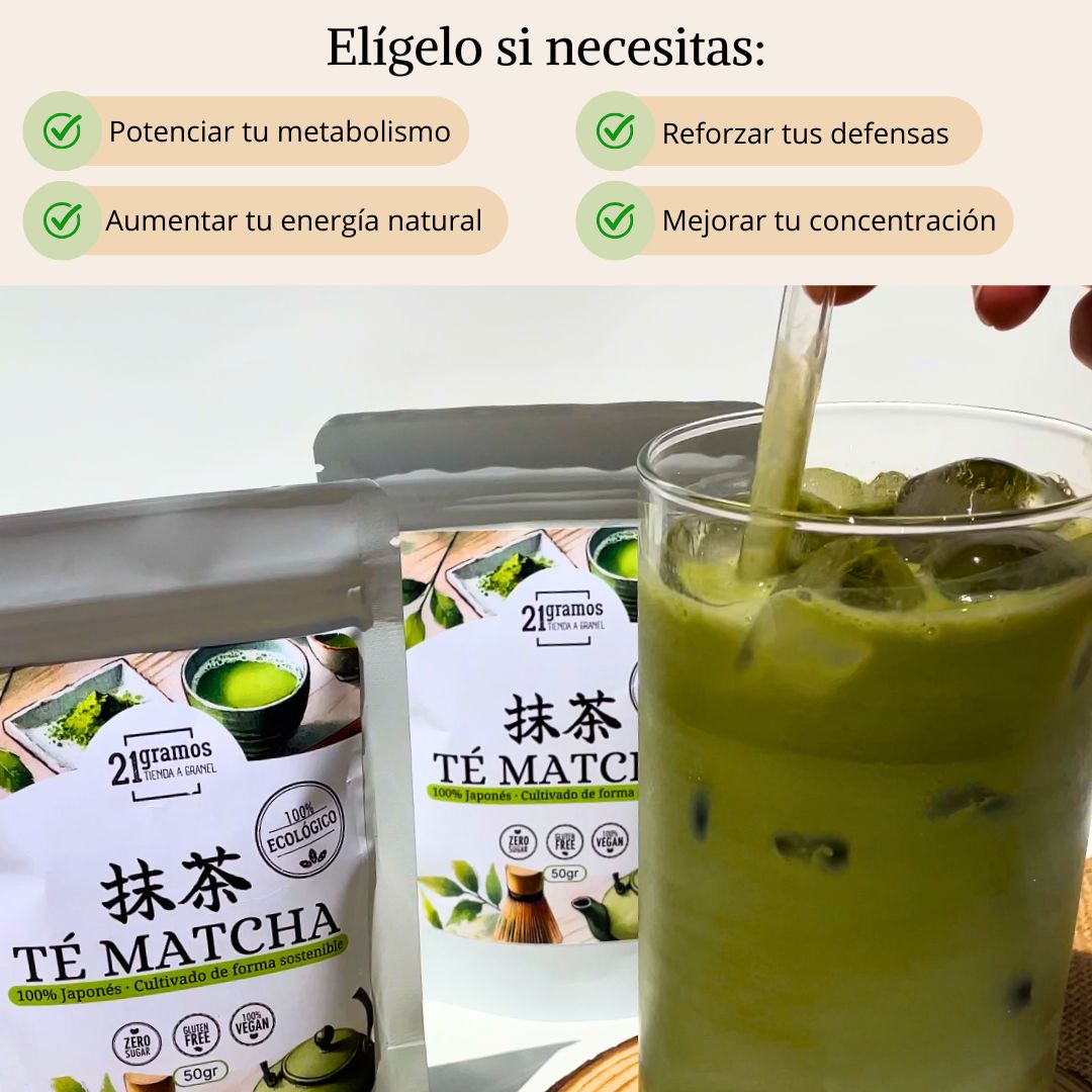 Té Matcha Ecológico 100% Japonés
