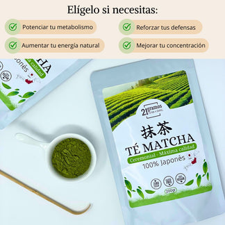 Té Matcha Ceremonial - Máxima calidad – 21gramos Tienda a Granel