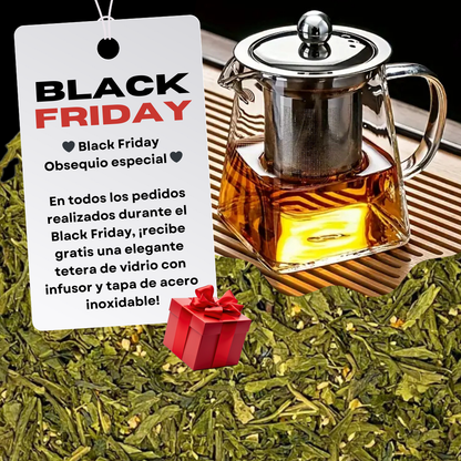 Té verde desinflamante con cúrcuma