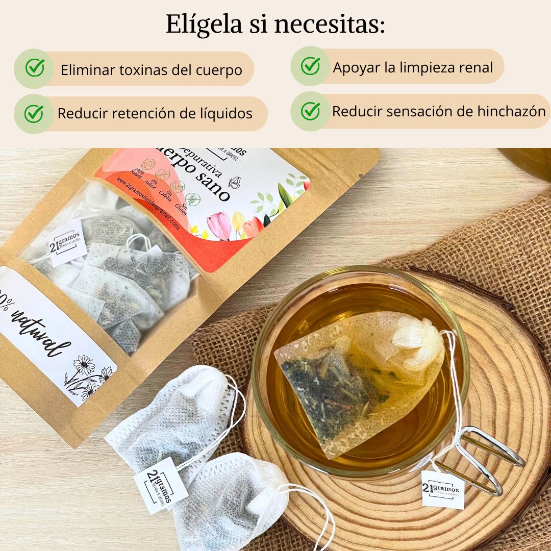Infusión Depurativa cuerpo sano