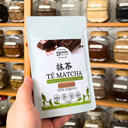Té Matcha Ceremonial - sabor Chocolate