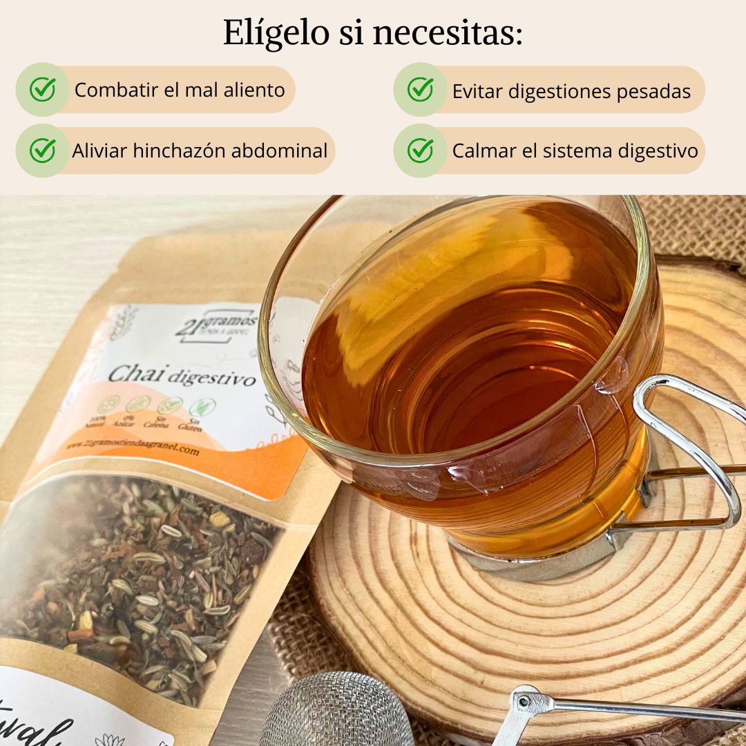 Infusión Chai digestivo