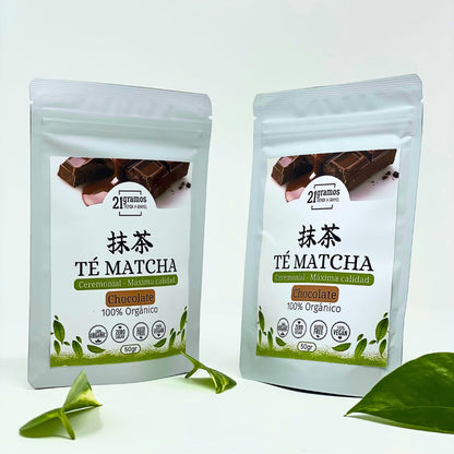 Té Matcha Ceremonial - sabor Chocolate