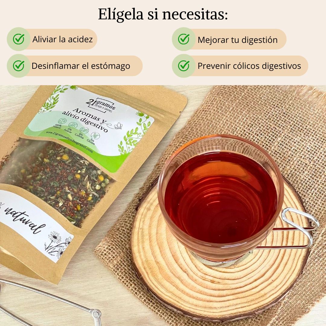 Infusión Aromas y alivio digestivo