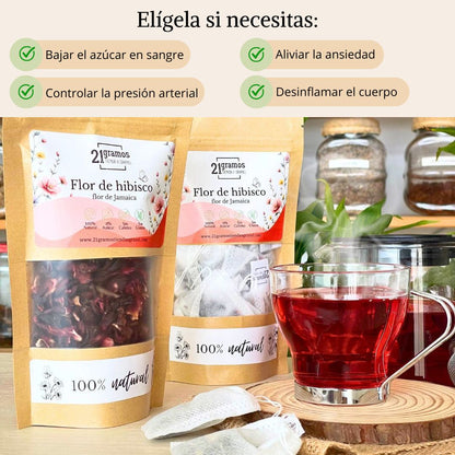 Infusión flor de hibisco