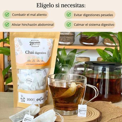 Infusión Chai digestivo