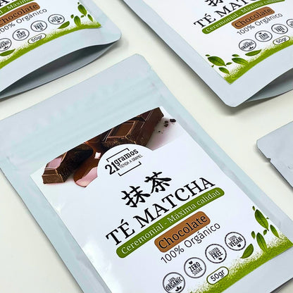 Té Matcha Ceremonial - sabor Chocolate