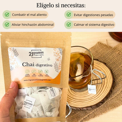 Infusión Chai digestivo