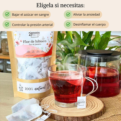 Infusión flor de hibisco
