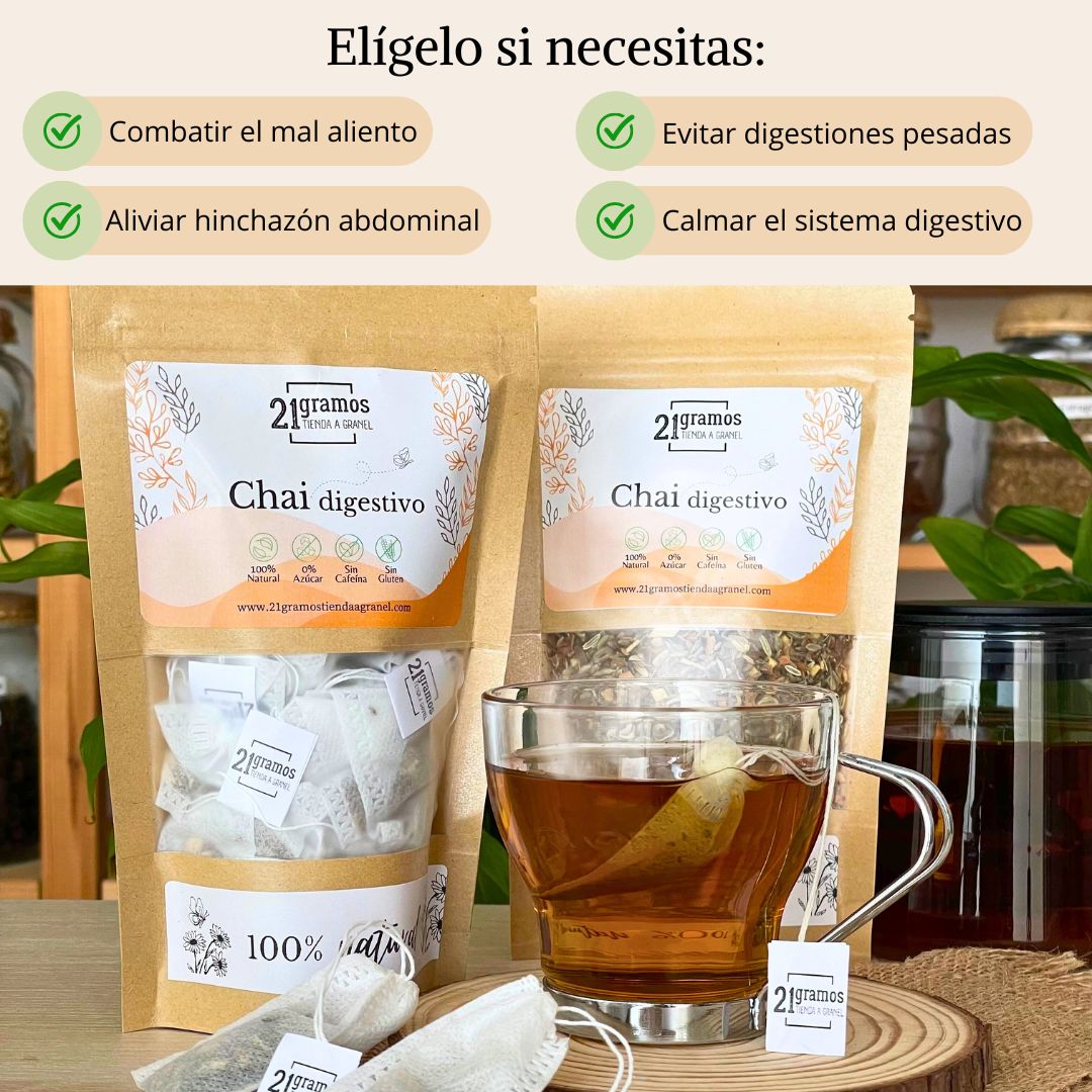 Infusión Chai digestivo