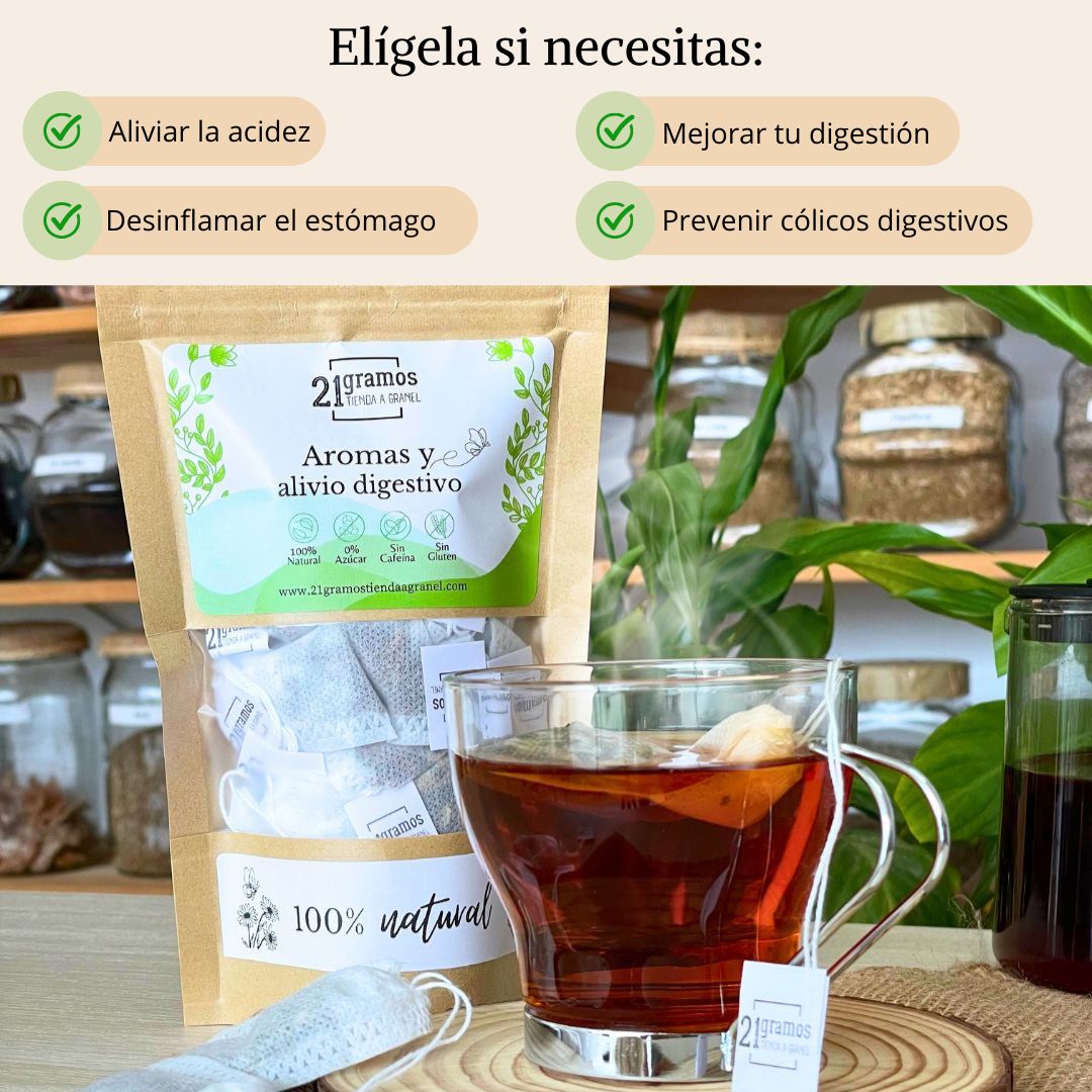 Infusión Aromas y alivio digestivo