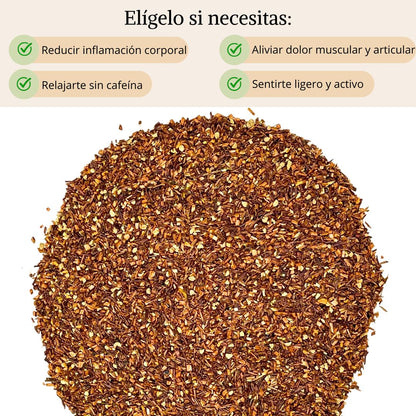 Rooibos desinflamante con cúrcuma