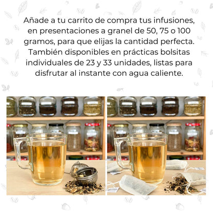 Infusión Sabores y alivio gripal