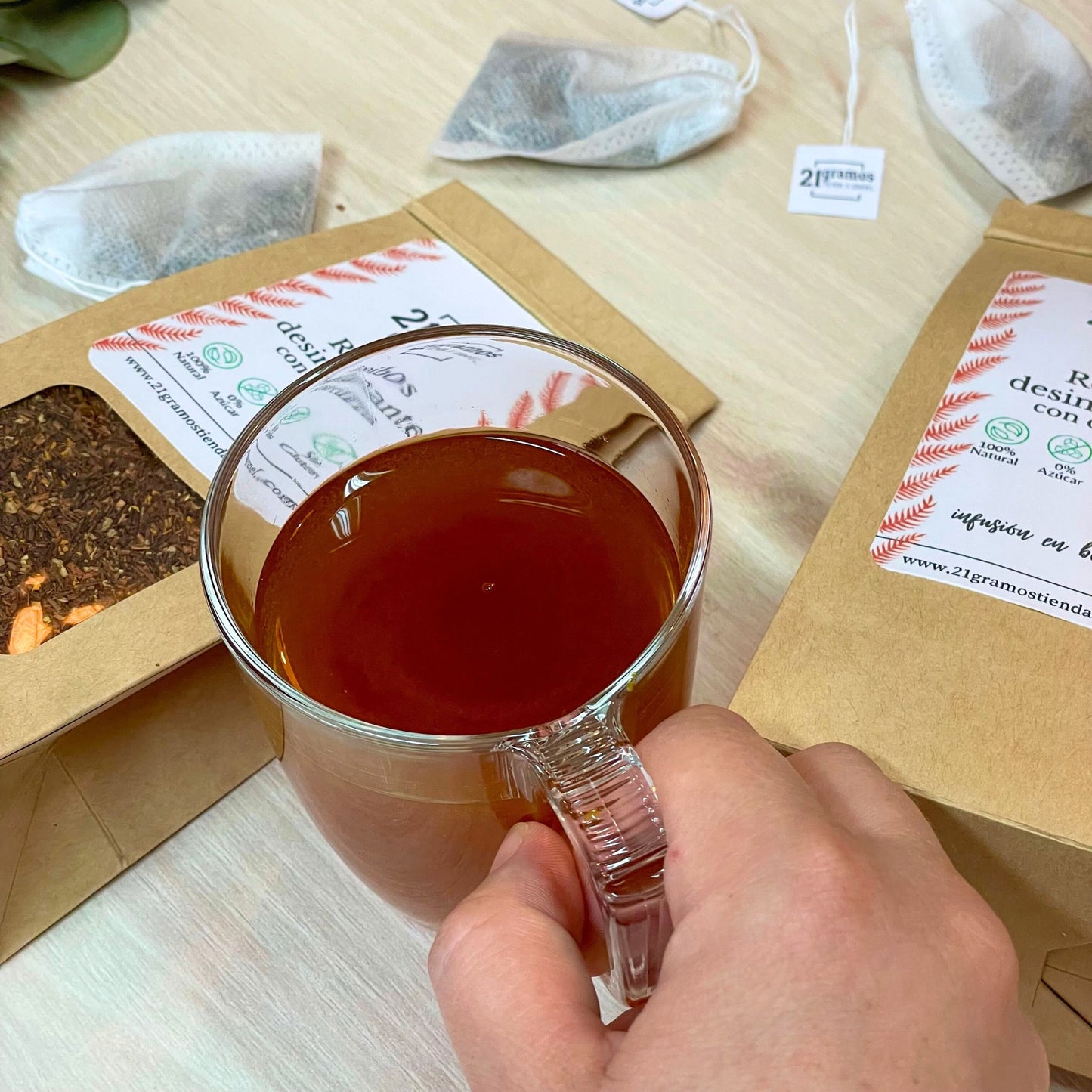 Rooibos desinflamante con cúrcuma