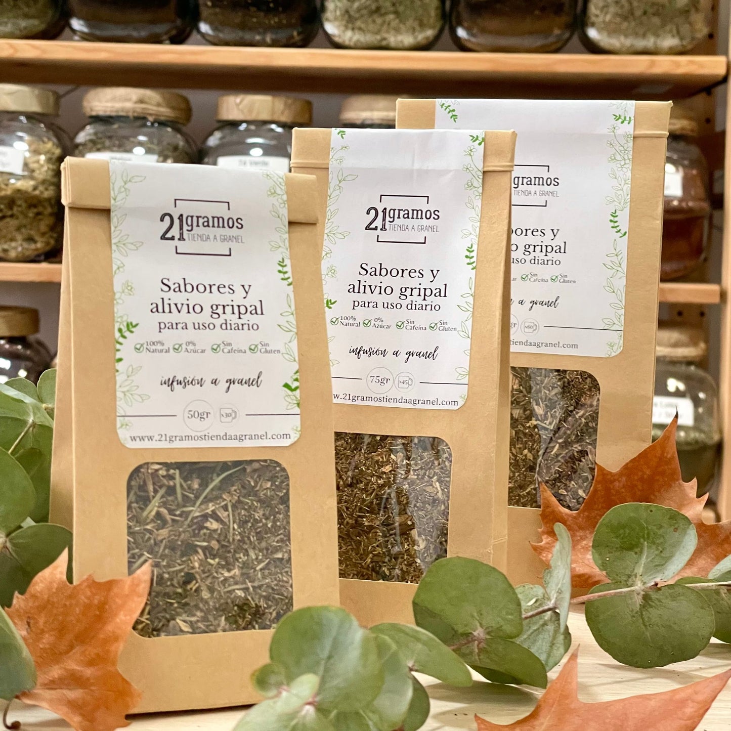 Infusión Sabores y alivio gripal