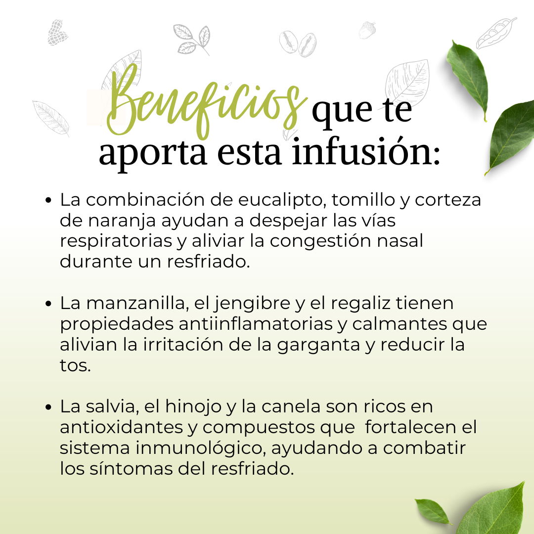 Infusión Aromas anti resfriado