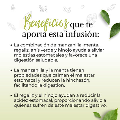 Infusión Aromas y alivio digestivo