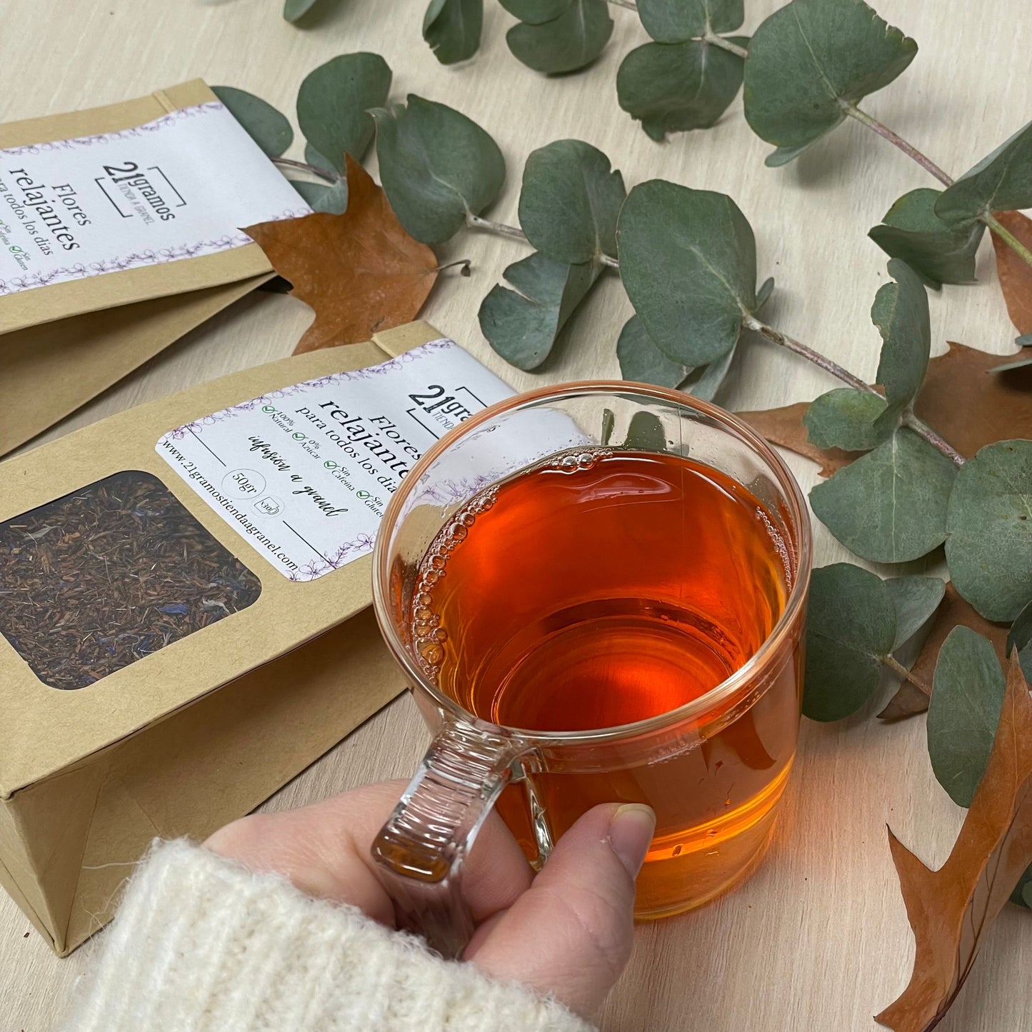 Infusión Flores relajantes para todos los días