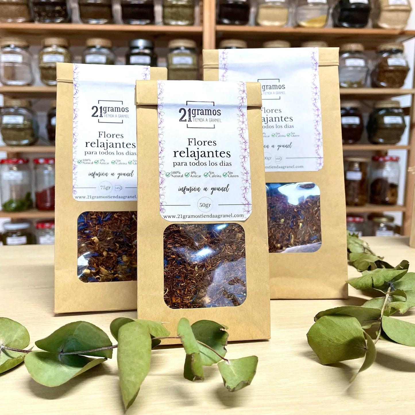 Infusión Flores relajantes para todos los días