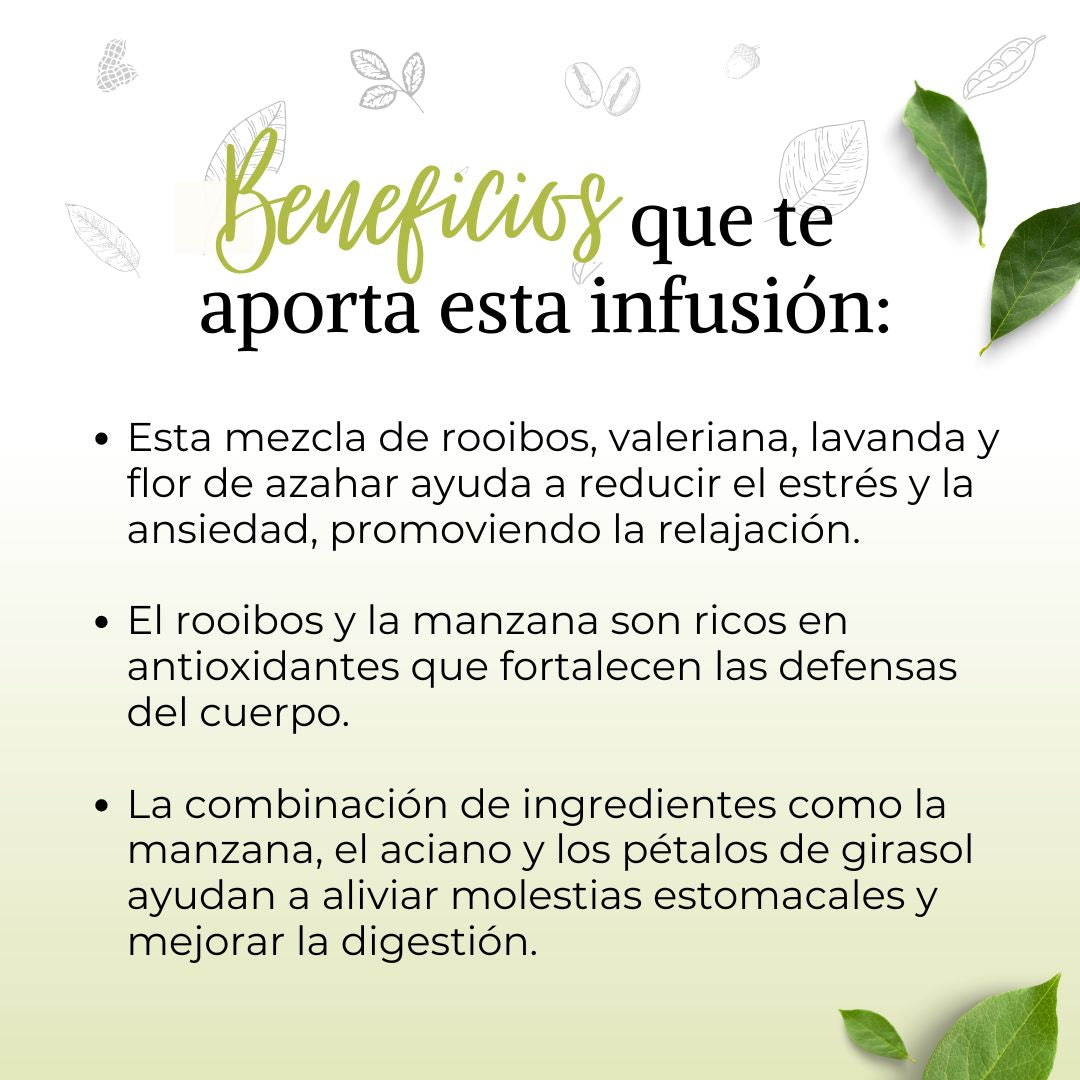 Infusión Flores relajantes para todos los días