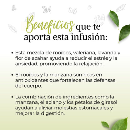 Infusión Flores relajantes para todos los días