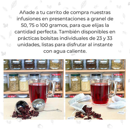 Infusión flor de hibisco