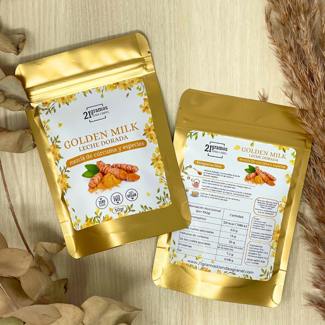 Golden Milk / Cúrcuma Latte / Leche Dorada