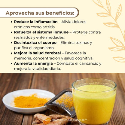 Golden Milk / Cúrcuma Latte / Leche Dorada