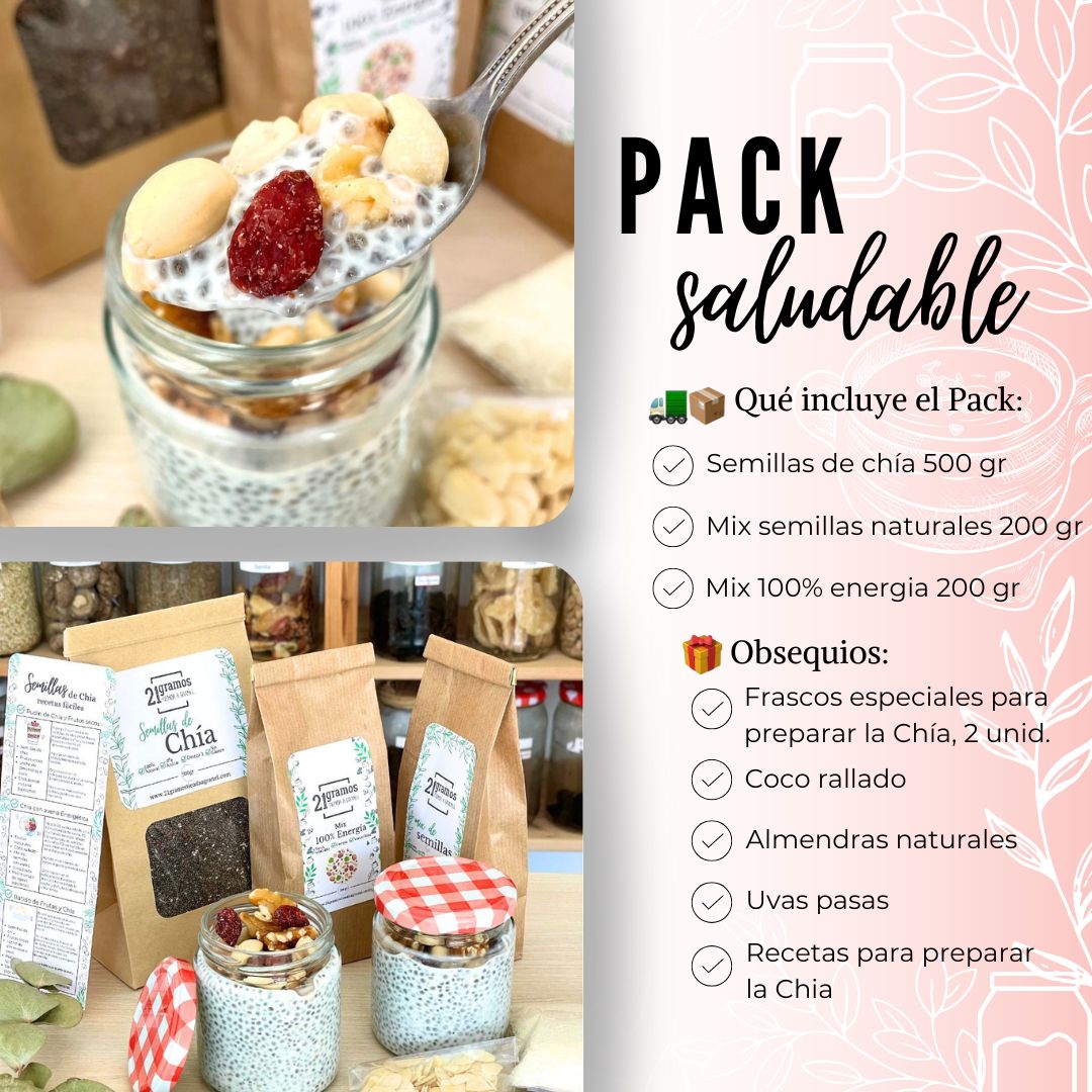 Pack Saludable ¡OFERTA por tiempo limitado!