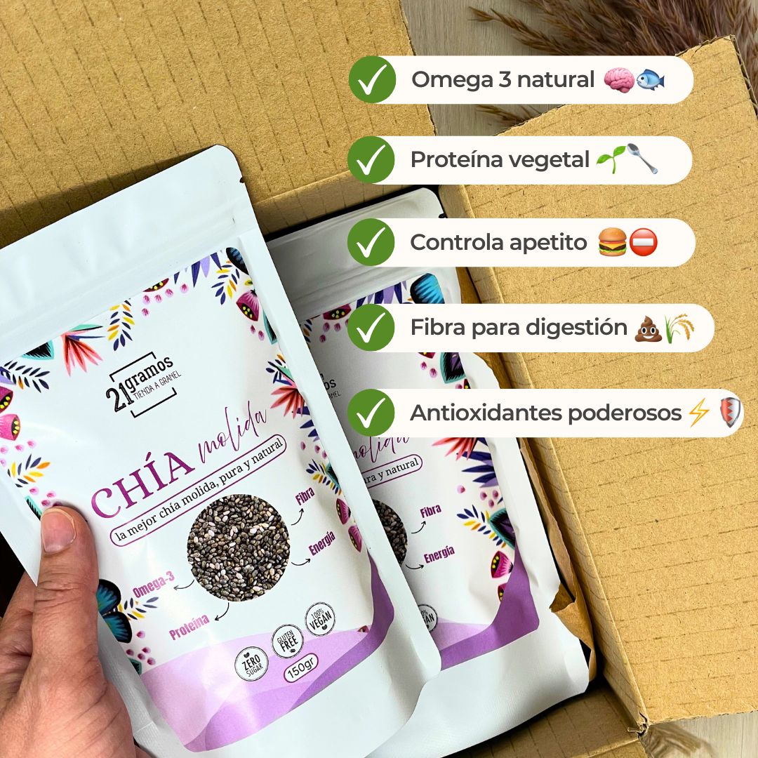 Semillas de Chía Molidas