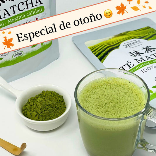 Té Matcha Ceremonial Máxima calidad 200gr + Obsequio: Cuchara de bambú (Chashaku)