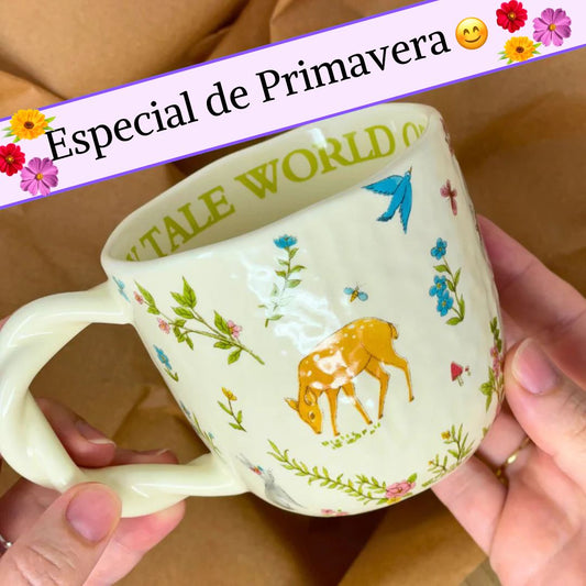 Taza de Cerámica Premium – Ideal para Infusiones y Tés