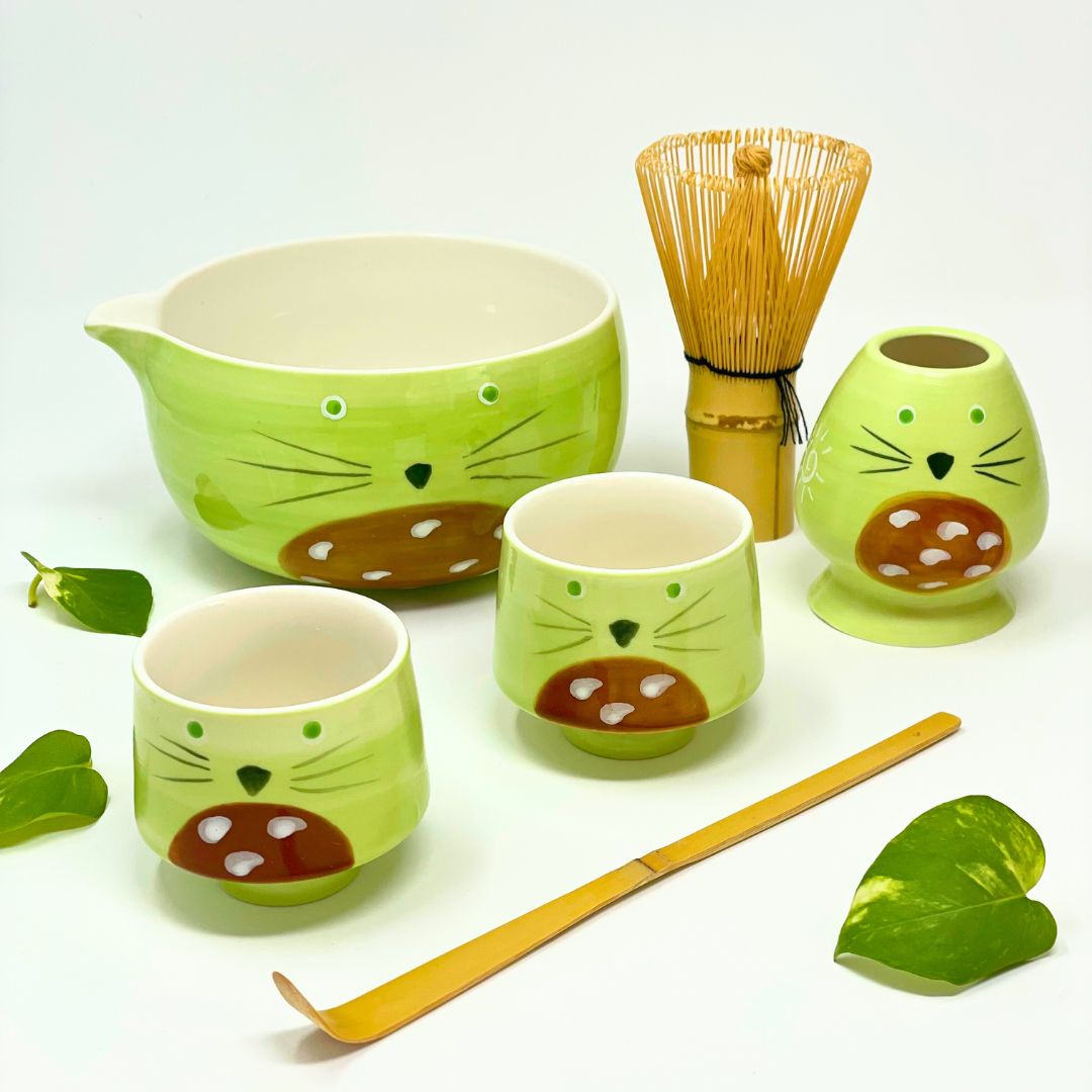Set completo de Té Matcha