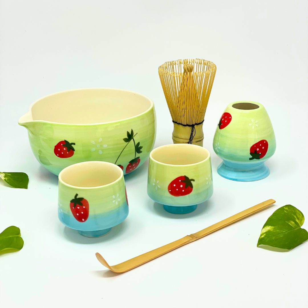 Set completo de Té Matcha