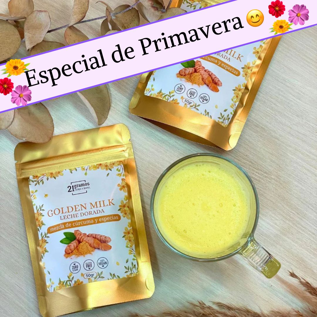 Golden Milk / Cúrcuma Latte / Leche Dorada
